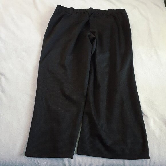 Penningtons Women's Size 2X Dark Brown Essential Ponte de Roma Wide Leg Pant - Picture 9 of 13